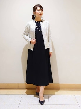 TOMOMIさん（レディース・153cm）の冬コーディネート