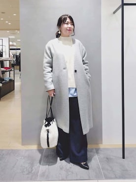 TOMOMIさん(レディース・153cm)の冬コーディネート