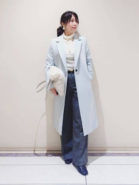 TOMOMIさん(レディース・153cm)の冬コーディネート