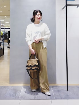 TOMOMIさん(レディース・153cm)の春コーディネート