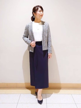TOMOMIさん(レディース・153cm)の冬コーディネート