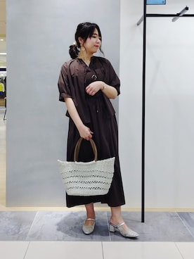 TOMOMIさん（レディース・153cm）の夏コーディネート