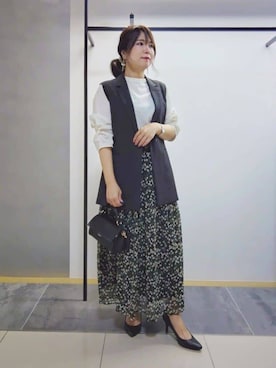 TOMOMIさん(レディース・153cm)の秋コーディネート