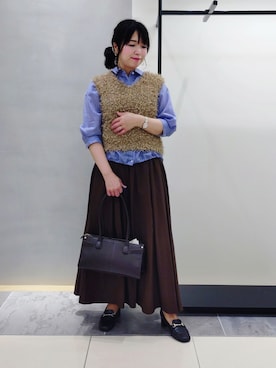 TOMOMIさん(レディース・153cm)の秋コーディネート