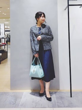 TOMOMIさん（レディース・153cm）の春コーディネート