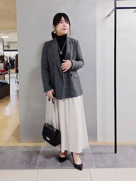 TOMOMIさん(レディース・153cm)の冬コーディネート