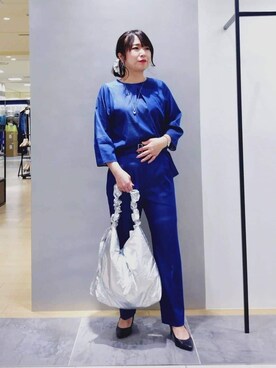 TOMOMIさん(レディース・153cm)の夏コーディネート