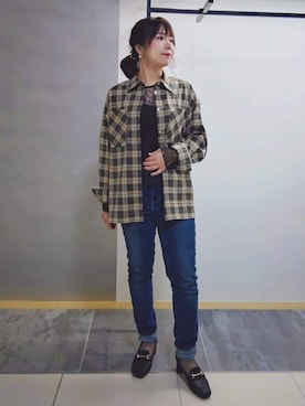 TOMOMIさん(レディース・153cm)の秋コーディネート