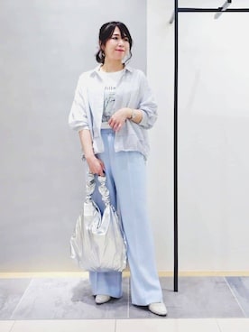 TOMOMIさん（レディース・153cm）の夏コーディネート