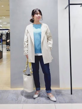 TOMOMIさん（レディース・153cm）の夏コーディネート
