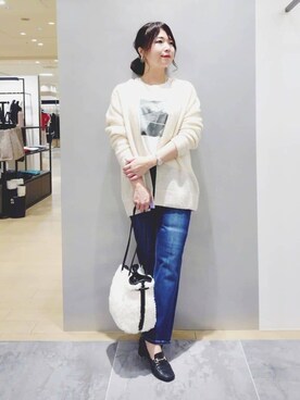 TOMOMIさん(レディース・153cm)の冬コーディネート