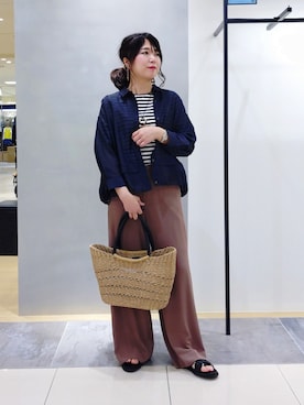 TOMOMIさん(レディース・153cm)の夏コーディネート