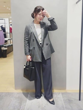 TOMOMIさん(レディース・153cm)の冬コーディネート