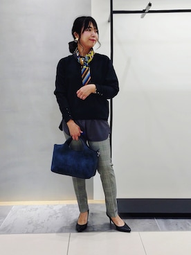 TOMOMIさん(レディース・153cm)の秋コーディネート