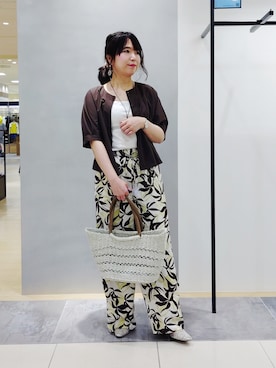 TOMOMIさん（レディース・153cm）の夏コーディネート