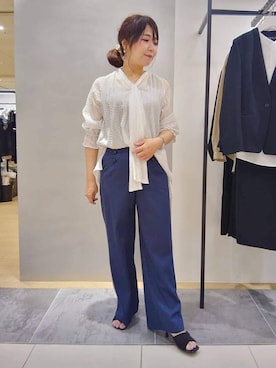 TOMOMIさん（レディース・153cm）の春コーディネート