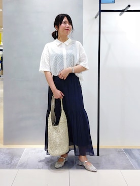 TOMOMIさん(レディース・153cm)の夏コーディネート