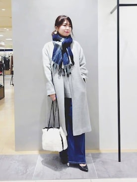 TOMOMIさん(レディース・153cm)の冬コーディネート
