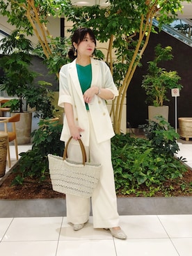 TOMOMIさん(レディース・153cm)の夏コーディネート