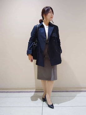 TOMOMIさん(レディース・153cm)の冬コーディネート