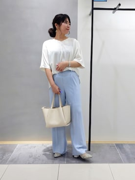 TOMOMIさん(レディース・153cm)の夏コーディネート
