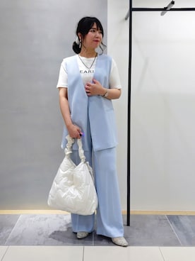 TOMOMIさん(レディース・153cm)の夏コーディネート