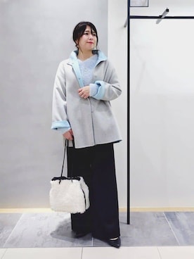 TOMOMIさん(レディース・153cm)の冬コーディネート