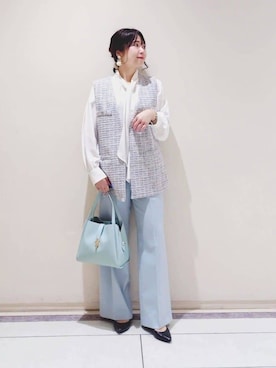 TOMOMIさん（レディース・153cm）の春コーディネート