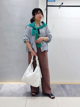 TOMOMIさん（レディース・153cm）の夏コーディネート