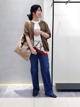 TOMOMIさん(レディース・153cm)の秋コーディネート