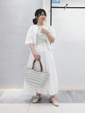 TOMOMIさん（レディース・153cm）の春コーディネート