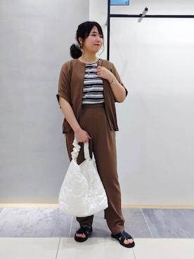 TOMOMIさん(レディース・153cm)の夏コーディネート