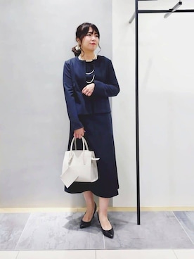 TOMOMIさん（レディース・153cm）の春コーディネート