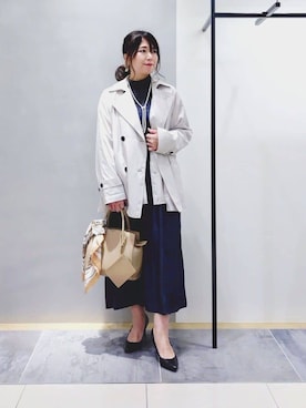 TOMOMIさん(レディース・153cm)の冬コーディネート