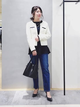 TOMOMIさん(レディース・153cm)の春コーディネート