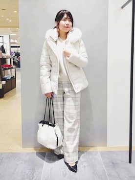 TOMOMIさん(レディース・153cm)の冬コーディネート