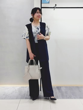 TOMOMIさん(レディース・153cm)の夏コーディネート