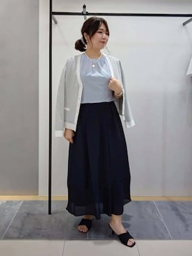 TOMOMIさん(レディース・153cm)の夏コーディネート