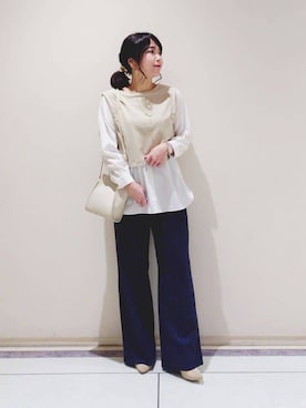 TOMOMIさん（レディース・153cm）の春コーディネート