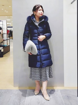 TOMOMIさん(レディース・153cm)の冬コーディネート