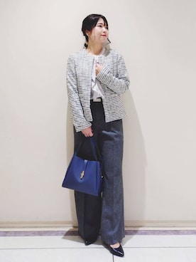 TOMOMIさん（レディース・153cm）の春コーディネート