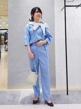 TOMOMIさん（レディース・153cm）の夏コーディネート