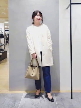 TOMOMIさん（レディース・153cm）の冬コーディネート