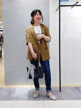TOMOMIさん(レディース・153cm)の夏コーディネート