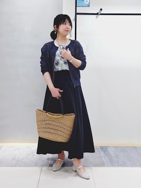 TOMOMIさん(レディース・153cm)の春コーディネート