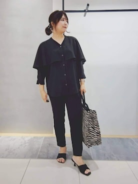 TOMOMIさん（レディース・153cm）の冬コーディネート