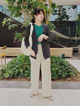 TOMOMIさん(レディース・153cm)の春コーディネート