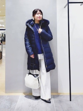 TOMOMIさん（レディース・153cm）の冬コーディネート