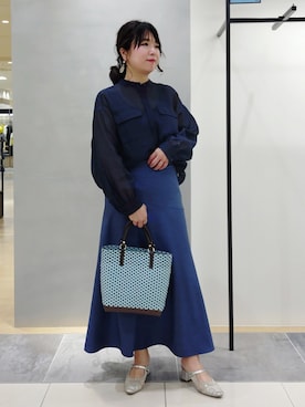 TOMOMIさん(レディース・153cm)の夏コーディネート
