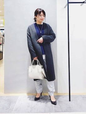 TOMOMIさん（レディース・153cm）の冬コーディネート